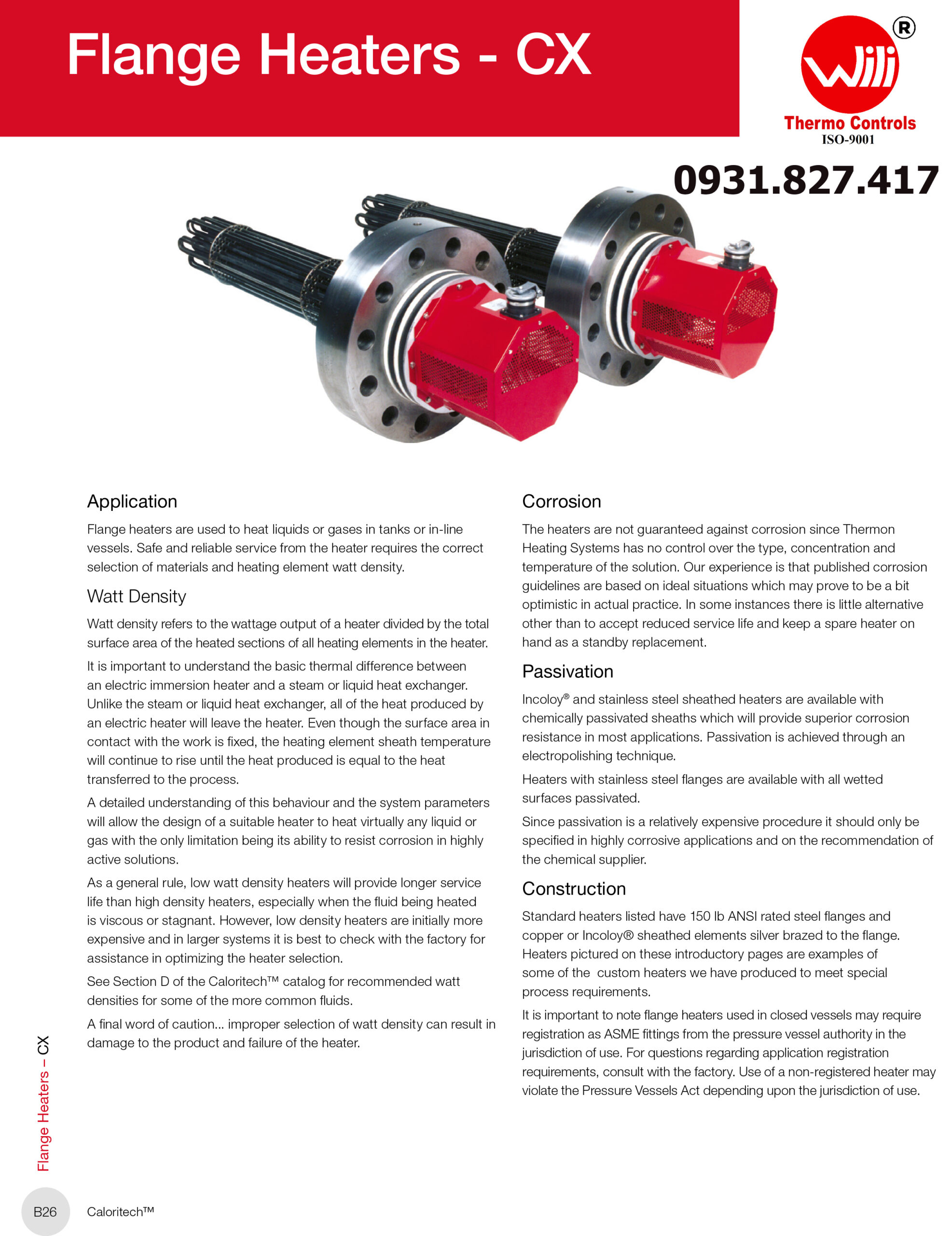 CXC303F25 heater CXC