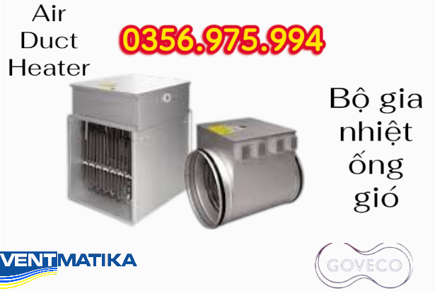 Air Duct Heater, Electric Duct Heater, bộ gia nhiệt ống gió, HVAC, Heater Ống Gió, Duct heater,