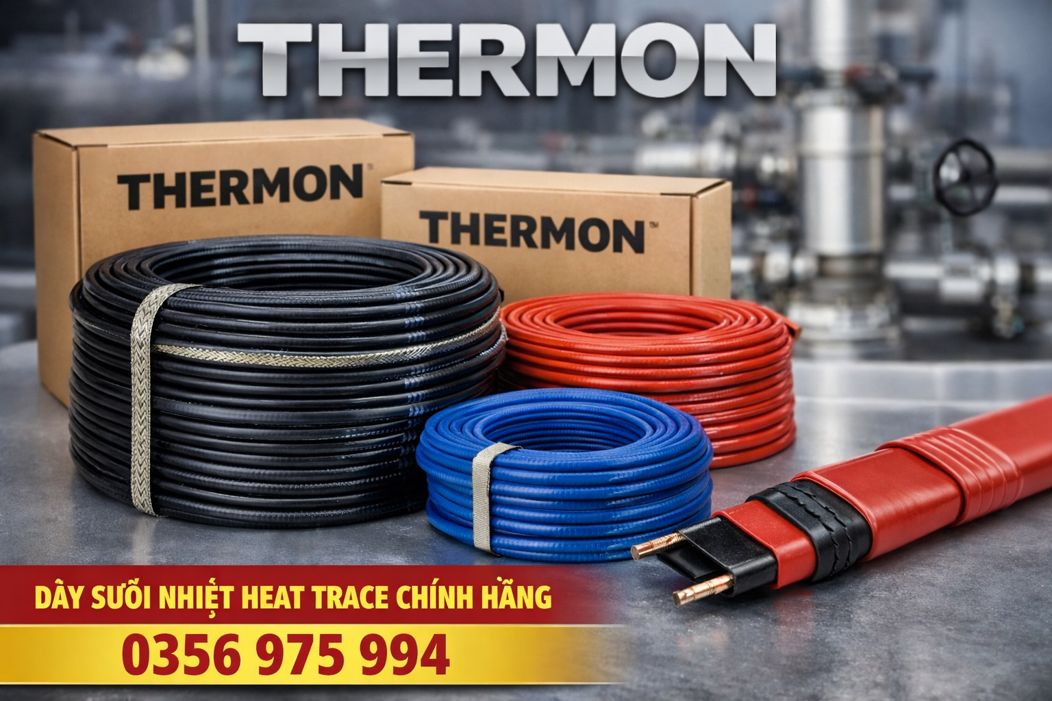 dây gia nhiệt thermon, htsx 20-2 oj, bsx 10 -2 oj, ksx 15-2 oj, Electric heat tracing, Self Regulaing Heating Cables Thermon, Heat Trace, Heat tracing, dây điện trở nhiệt, cáp sấy, cáp sưởi, Đại Lý Thermon Độc Quyền Tại Việt Nam