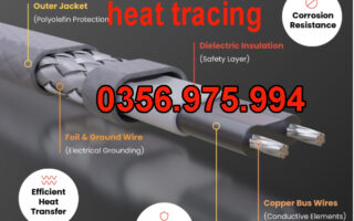 dây gia nhiệt thermon htsx 20-2 oj, bsx 10 -2 oj, ksx 15-2 oj, Electric heat tracing, Self Regulaing Heating Cables Thermon, Heat Trace, Heat tracing, dây điện trở nhiệt, cáp sấy, cáp sưởi,