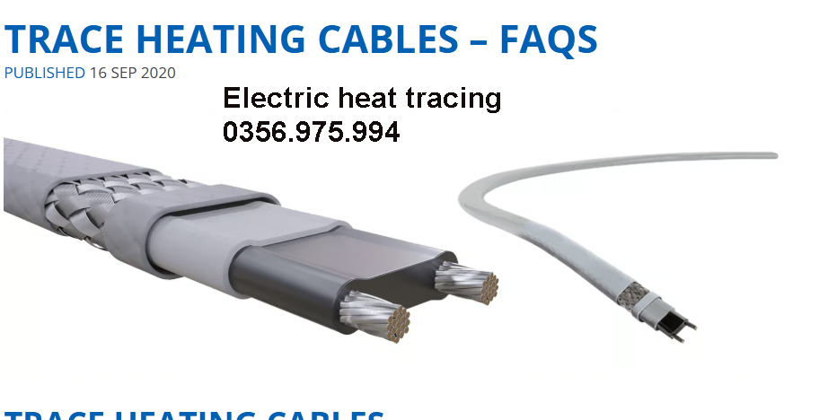 dây gia nhiệt thermon htsx 20-2 oj, bsx 10 -2 oj, ksx 15-2 oj, Electric heat tracing, Self Regulaing Heating Cables Thermon, Heat Trace, Heat tracing, dây điện trở nhiệt, cáp sấy, cáp sưởi,