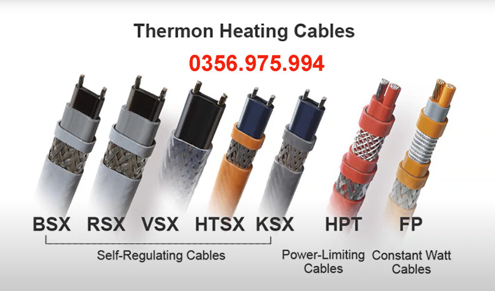 dây gia nhiệt thermon htsx 20-2 oj, bsx 10 -2 oj, ksx 15-2 oj, Electric heat tracing, Self Regulaing Heating Cables Thermon, Heat Trace, Heat tracing, dây điện trở nhiệt, cáp sấy, cáp sưởi,