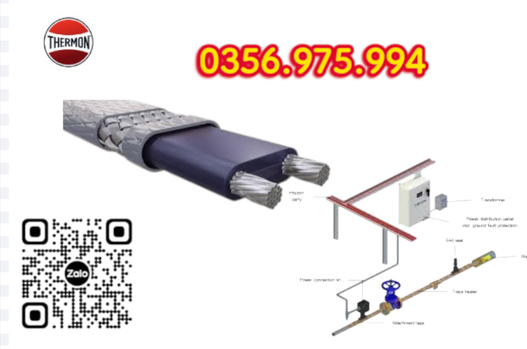 dây gia nhiệt thermon, htsx 20-2 oj, bsx 10 -2 oj, ksx 15-2 oj, Electric heat tracing, Self Regulaing Heating Cables Thermon, Heat Trace, Heat tracing, dây điện trở nhiệt, cáp sấy, cáp sưởi, 