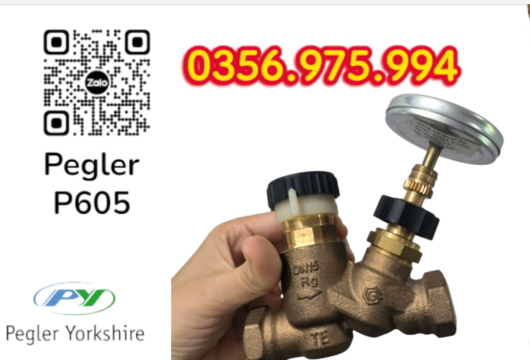 Van Can bang nhiet pegler P605 , van p605 pegler