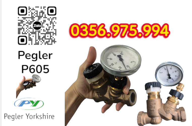 Van Can bang nhiet pegler P605 , van p605 pegler