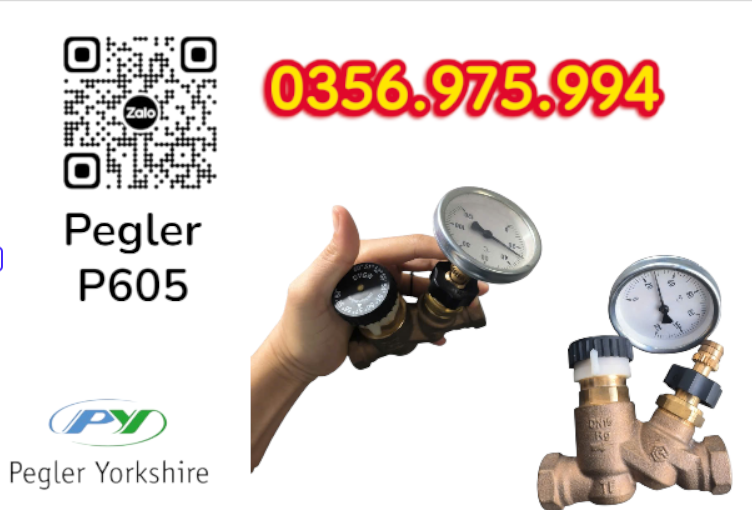 Van Can bang nhiet pegler P605 , van p605 pegler
