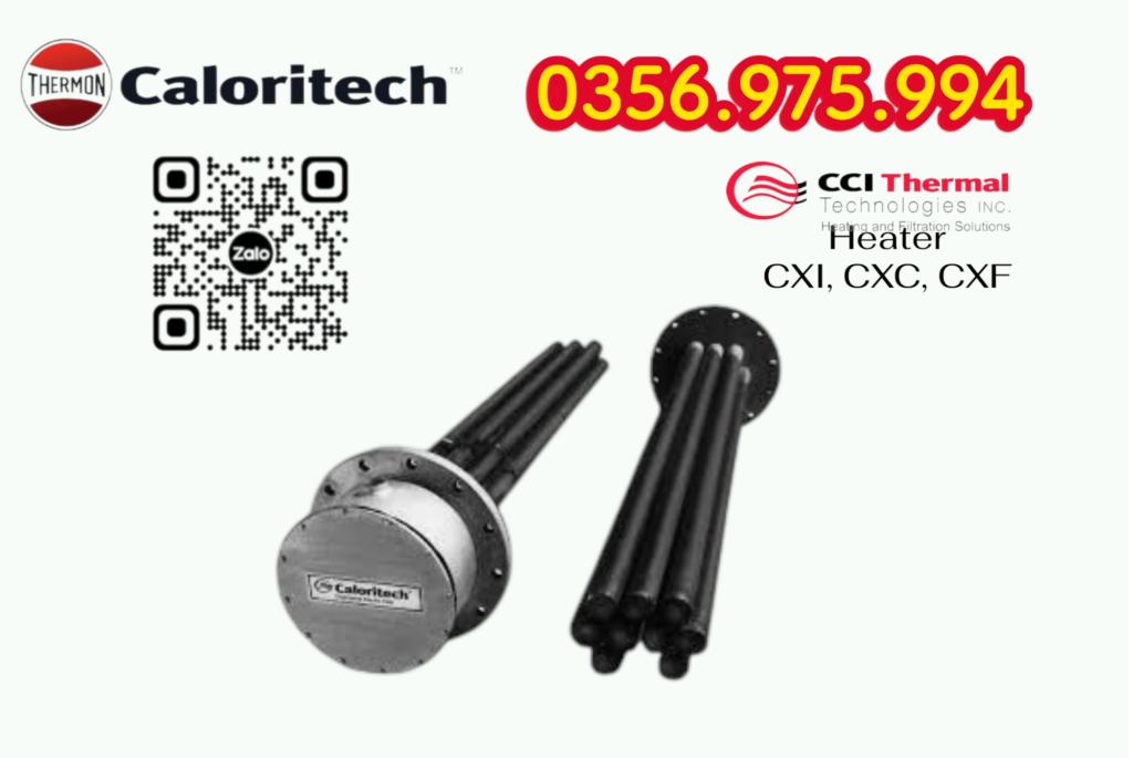 Flange Heater Caloritech CXC, CXI, CXF – Đặc điểm cấu tạo, tiêu chuẩn và ứng dụng trong gia nhiệt công nghiệp