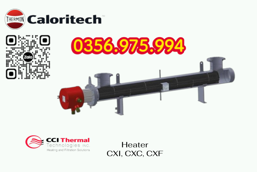 Flange Heater Caloritech CXC, CXI, CXF – Đặc điểm cấu tạo, tiêu chuẩn và ứng dụng trong gia nhiệt công nghiệp