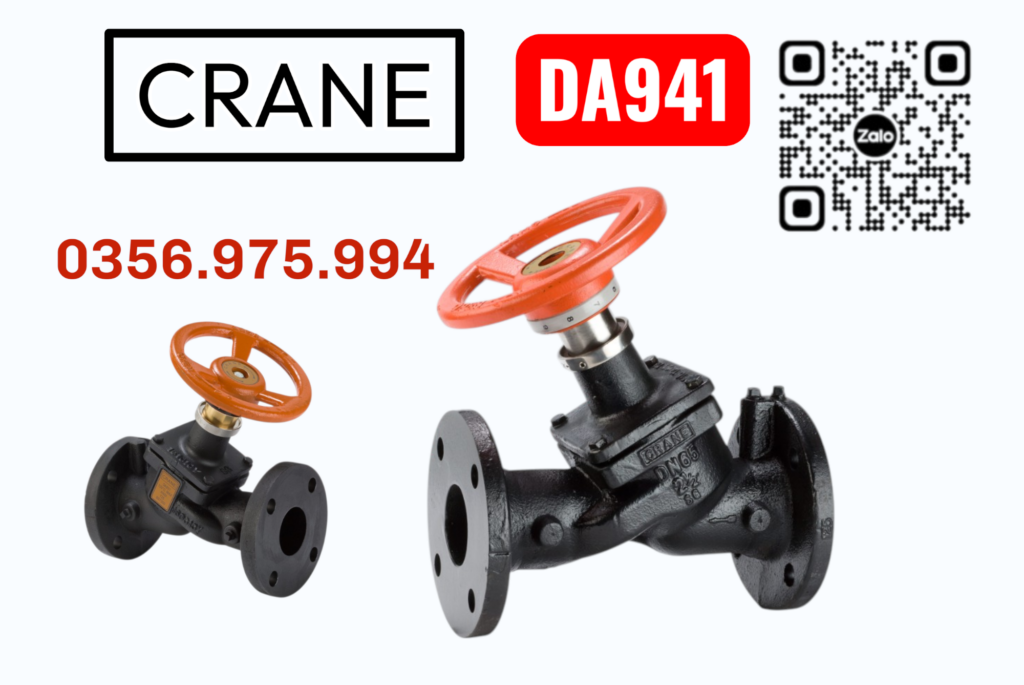 Van Crane DA941, Fixed Orifice Double Regulating Valve FODRV Gang Dẻo Chính Hãng Cho Hệ Thống Cân Bằng Lưu Lượng